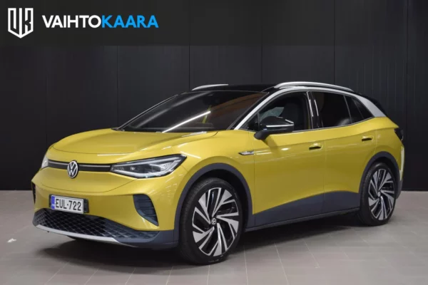 Volkswagen ID.4 Pro Performance 1ST 150 kW, akku 82kWh # Muistipenkit, Sähkötakaluukku, 360 kamerat, Matrix Ledit, Adapt.vakkari #