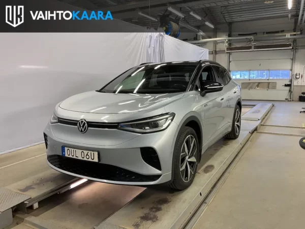 Volkswagen ID.4 GTX Dual Motor AWD, 82 kWh # Vetokoukku, IQ Light, Peruutuskamera, Puolinahat, Adapt.vakkari, ILP, 2 x renkaat #