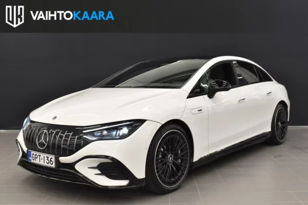 Mercedes-Benz EQE 43 4MATIC 350 kW AMG Line # 4-pyörä ohjaus, Ilmajousitus, Panoraama, Night paketti, 2 x renkaat, Adaptiiviset Ledit #