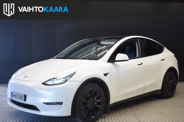 Tesla Model Y Long Range Dual Motor Awd # Vetokoukku, 1-Om Suomi-auto, Adapt.vakkari, Autopilot, Sähkötakaluukku, Kamera, Kessy #