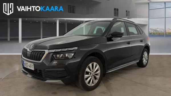 Skoda Kamiq 1,5 TSI Style DSG Autom. # Varusteltu Suomi-auto # Sähkötakaluukku, Peruutuskamera, Digimittaristo, 2 x renkaat #
