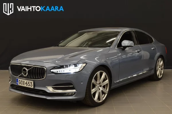 Volvo S90 D5 AWD Inscription aut # Bowers & Wilkins-musat, Muistipenkit, Nahat, HUD, Key less go, Lisälämmitin, Led ajovalot #