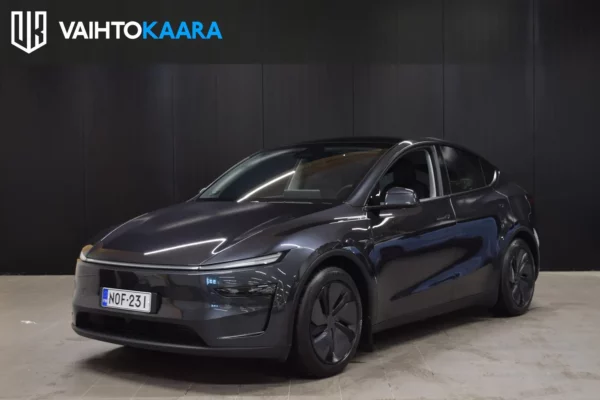 Tesla Model Y Long Range Dual Motor Awd Juniper # Upea Suomi-auto # Vetokoukku, 2 x renkaat vanteilla, Autopilot, AMD Ryzen, ACC #