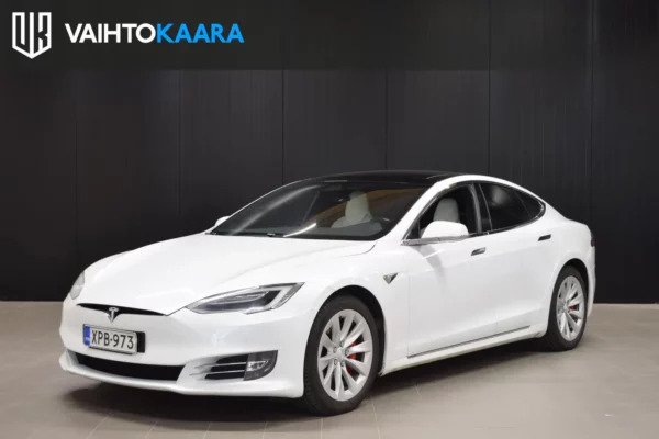 Tesla Model S Performance 100 D Ludicrous Speed # Säädettävä ilmajousitus, Autopilot, Adapt.vakkari, 2 x renkaat, Sähkökontti #