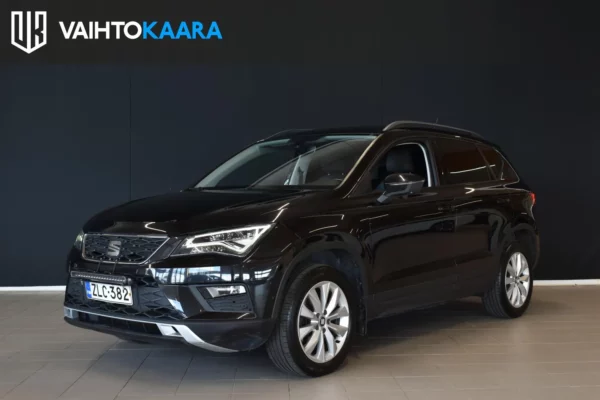 Seat Ateca 1,0 TSI 115 Style # LED-ajovalot, Webasto kaukosäädöllä, Vakionopeudensäädin, 2x Alut, Navigointi, Tutkat, YM! #