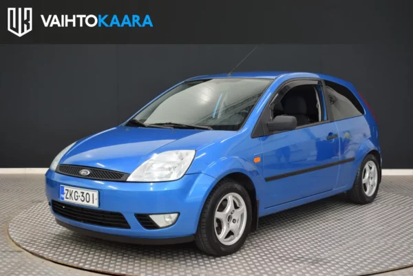 Ford Fiesta 2D FIESTA HATCHBACK 1.4-JD3/249 # Juuri katsastettu vanha helmi! # Ilmastointi, Lohkolämmitin+Sisäpistoke #