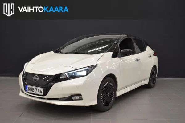 Nissan Leaf e+ N-Connecta MY22 59 kWh LED # Alvillinen Suomi-auto # 360 peruutuskamera, Navigointi, One pedal drive, ACC #