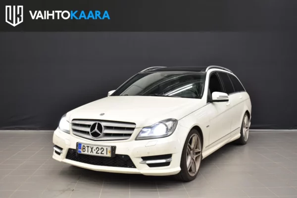 Mercedes-Benz C 220 CDI BE T A Premium Business AMG-Styling # ILS, Navi, Tutkat, Panoraama, Vakkari, Puolinahat, Vetokoukku #