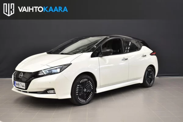 Nissan Leaf e+ N-Connecta MY22 59 kWh LED # Alvillinen Suomi-auto # 360 peruutuskamera, Navigointi, One pedal drive, ACC #
