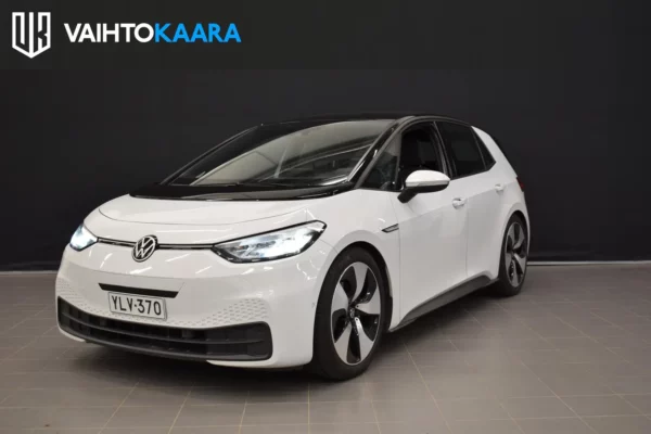Volkswagen ID.3 Pro Performance Business 150 kW, akku 62 kWh # Suomi-auto, Ilmalämpöpumppu, ACC, Ratin lämmitys, Kamera, 2 x renkaat #