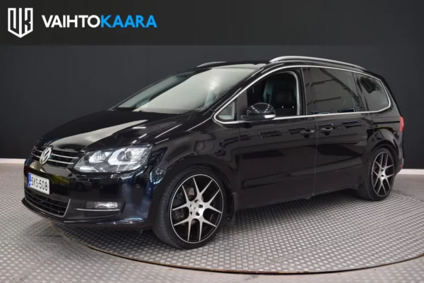 Volkswagen Sharan Highline 2,0 TDI 140 hv DSG # Näyttävä # Suomi-auto, P.tutkat, 5 isofix, sähköovet molemmin puolin, turbo uusittu #