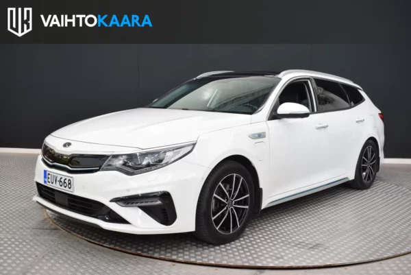 Kia Optima 2,0 GDI PHEV Business Luxury SW A/T #Adaptiivinen vakkari, Vetokoukku, Harman Kardon hifit, 360