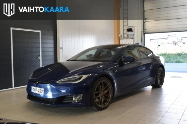 Tesla Model S 100 Dual Motor Awd # Enhanced Autopilot, Ilmajousitus, Navigointi, Sähkökontti, Lasikatto, Kessy, 2 x renkaat #