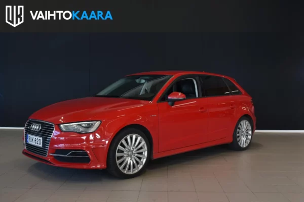 Audi A3 Sportback 1,4 TFSI e-tron S tronic # Sporttinahat, Led, Navi, Vakkari, Bluetooth, Ilmastointi, Pysäköintiavusti yms!!