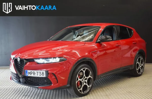 Alfa Romeo Tonale PHEV 280 Q4 AWD Aut Veloce # Vetokoukku, Adapt.vakkari, 360 Kamerat, Sähkökontti, Adapt.Ledit, Tech- ja winter pack #