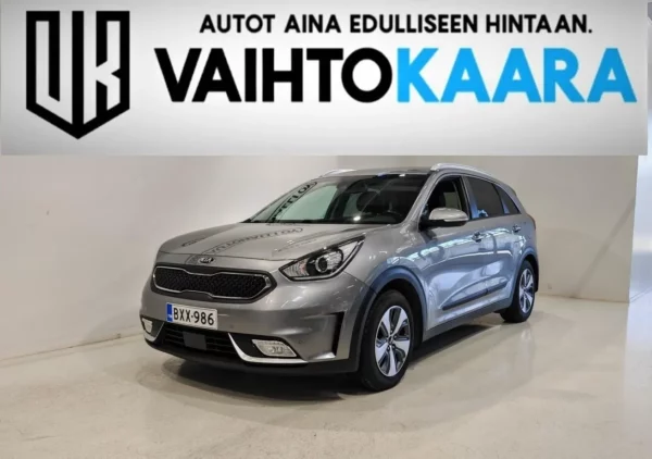 Kia Niro 1,6 GDI Hybrid Edition DCT # Vetokoukku, Sähköpenkki, Lämpöratti, Navi, Peruutuskamera, 2 x renkaat, Merkkihuollettu #