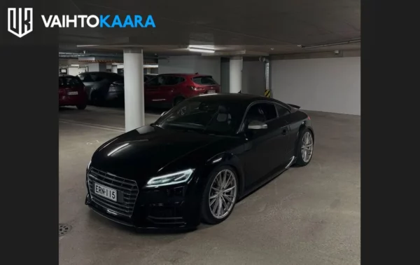 Audi TTS 2,0 TFSI 228 kW quattro S tronic # HIENO!! # Digimittaristo, Keyless, Eibach Pro Street S, Lepakkopenkit, Xenonit #
