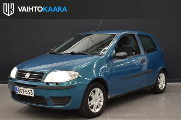 Fiat Punto 2D HATCHBACK 1.2 8V # Juuri katsastettu ja valmiiksi opetuspolkimella #