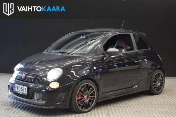 Fiat-Abarth 500 595 Competizione 1.4 T-Jet 16V 180hv # Harvinainen 180hv Abarth Fiat # Jakopää vaihdettu 10/2025, Aut. ilmastointi #