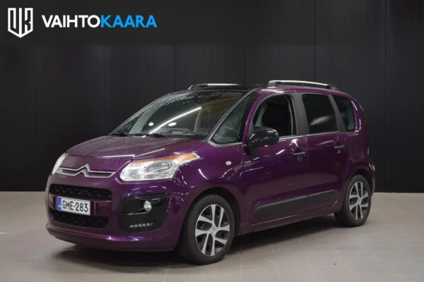 Citroen C3 Picasso PureTech 110 Feel # Merkkihuollettu Suomi-auto, Lasikatto, Peruutustutka, Vakionopeudensäädin, 2x renkaat ja vanteet #