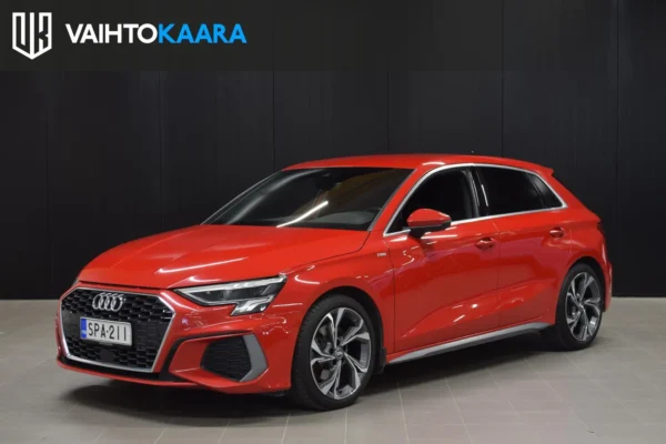 Audi A3 Sportback Business S line Launch Edition 35 TFSI 110 kW MHEV S tronic # Suomi-auto, Webasto, ACC, Sporttipenkit #