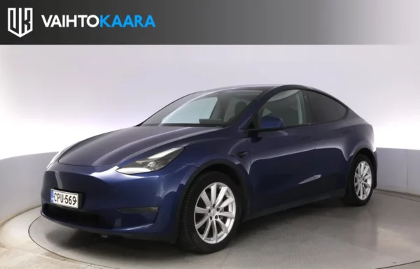 Tesla Model Y Long Range Dual Motor Awd # Vetokoukku, Adapt.vakkari, Autopilot, Sähkötakaluukku, Lämm.ohjauspyörä, Peruutuskamera #