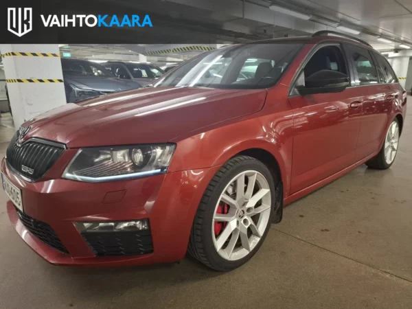 Skoda Octavia Combi 2,0 TSI 220hv RS DSG Aut. # Suomi-auto, Vetokoukku, Sähkötakaluukku, Adapt.vakkari, Xenonit, Kessy, 2 x renk. #