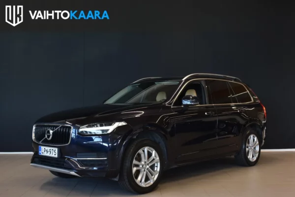 Volvo XC90 T8 Twin Engine AWD Momentum aut # Ruskeat nahat, Navigointi, Koukku, 7-paik., Panorama lasikattoluukku, YM! #
