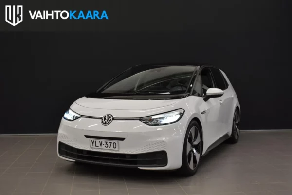 Volkswagen ID.3 Pro Performance Business 150 kW, akku 62 kWh # Suomi-auto, Ilmalämpöpumppu, ACC, Ratin lämmitys, Kamera, 2 x renkaat #