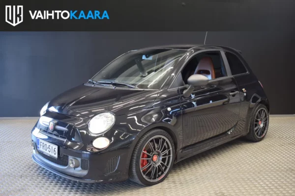 Fiat-Abarth 500 595 Competizione 1.4 T-Jet 16V 180hv # Harvinainen 180hv Abarth Fiat # Jakopää vaihdettu 10/2025, Aut. ilmastointi #