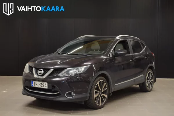 Nissan Qashqai dCi 130 Tekna 4WD 6M/T Driver Assist Alcantara # Suomi-auto, Navi, Keyless, 360-kamera, Koukku, Lasikatto, Vakkari #
