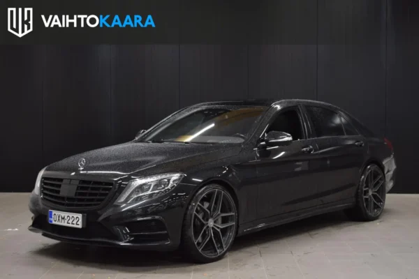 Mercedes-Benz S 500 e Lang Amg Line # Ihan Super Ässä!! # Burmester, 2 x Muistipenkit, 360 kamerat, Panoraama, Sähkökontti, Hud, Yms #