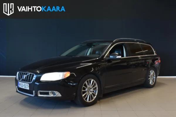 Volvo V70 2,5T Summum Business aut # Väkivahva Veturi Vaikka Vaunun Vetoon # Vetokoukku, Muistipenkki, Xenonit, 2 x renkaat #