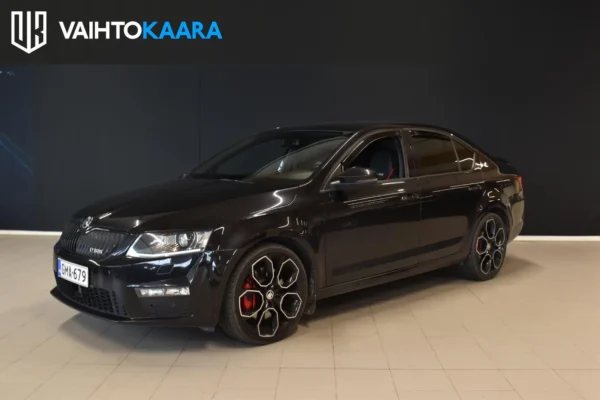 Skoda Octavia 2,0 TSI RS 230 # Kessy, ACC, Navi,  Nahkapenkit, Canton, Front Assist, Bluetooth, ParkPilot, Ilmastointi, Isofix #