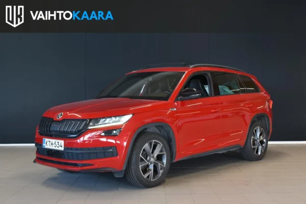 Skoda Kodiaq 1,4 TSI 4x4 SportLine DSG Autom. 7-Paik. # ACC, Koukku, Kamera, Muistipenkki, Canton, Panoraama,  Webasto, Blis yms #