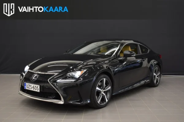 Lexus RC 300h Hybrid A Executive # Hieno Suomi-auto # Adaptiivinen vakkari, Navigointi, Soft nahkaverhoilu, Peruutuskamera #