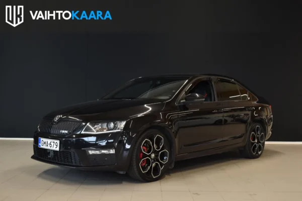 Skoda Octavia 2,0 TSI RS 230 # Kessy, ACC, Navi,  Nahkapenkit, Canton, Front Assist, Bluetooth, ParkPilot, Ilmastointi, Isofix #
