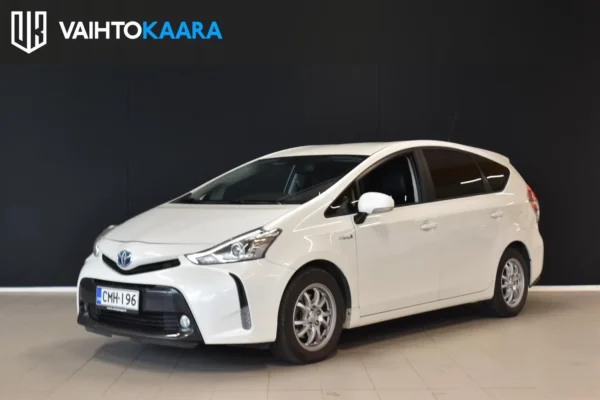 Toyota Prius+ Premium # Peruutuskamera, Nahkapenkit, Led-ajovalot, Kuljettajan sähköpenkki, Lohkolämmitin + sisäpis.,7.p, HUD #