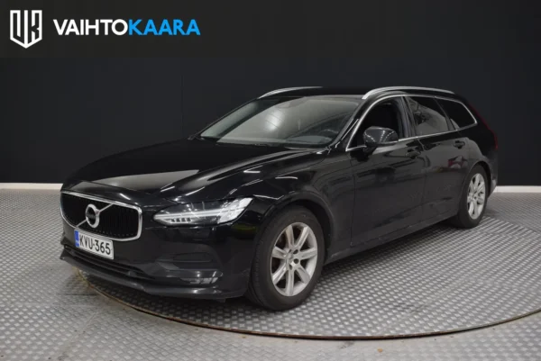 Volvo V90 D4 Momentum Adv. Edt # Tutkat, Kamera, Koukku, Sähkökontti, Led-valot, VOC, Adapt. Vakkari, Navi, Ratinlämmitin #