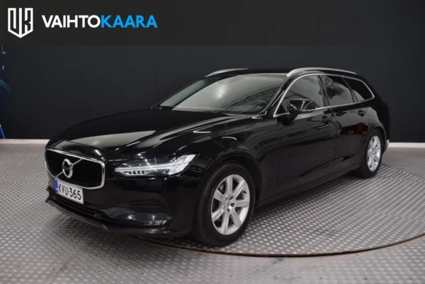 Volvo V90 D4 Momentum Adv. Edt # Tutkat, Kamera, Koukku, Sähkökontti, Led-valot, VOC, Adapt. Vakkari, Navi, Ratinlämmitin #