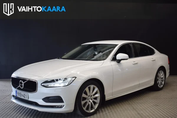 Volvo S90 D5 AWD Business aut # Suomi-auto, Adapt. vakkari, Jakohihna vaihdettu 07/2024, VOC, LED, Kamera, Blis, Kessy, Navi #