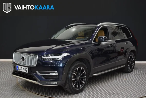 Volvo XC90 D5 AWD Inscription aut # Huippu varusteet! # HUD, VOC, Webasto, Sähköpenkit muistilla, Nahkasisusta, Sähköluukku #