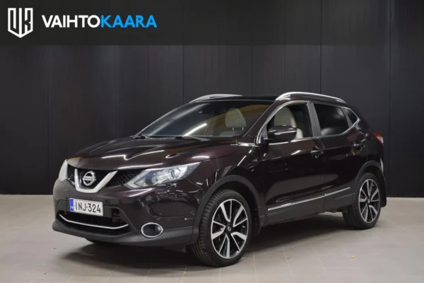 Nissan Qashqai dCi 130 Tekna 4WD 6M/T Driver Assist Alcantara # Suomi-auto, Navi, Keyless, 360-kamera, Koukku, Lasikatto, Vakkari #