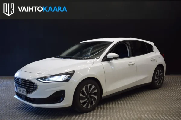 Ford Focus 1.0 EcoBoost Hybrid Powershift 125hv (kevythybridi) A7 Titanium 5-ov # Suomi-auto, ACC, Kamera, Digimittaristo, LED #