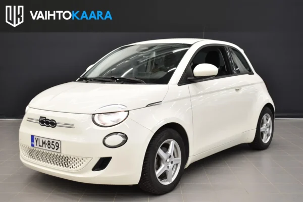 Fiat 500E Action Plus HB 95hv 23,8kWh # Sis Alv 25,5% # Vakionopeudensäädin, Nopeusrajoitustunnistin, Akkutesti 92% #