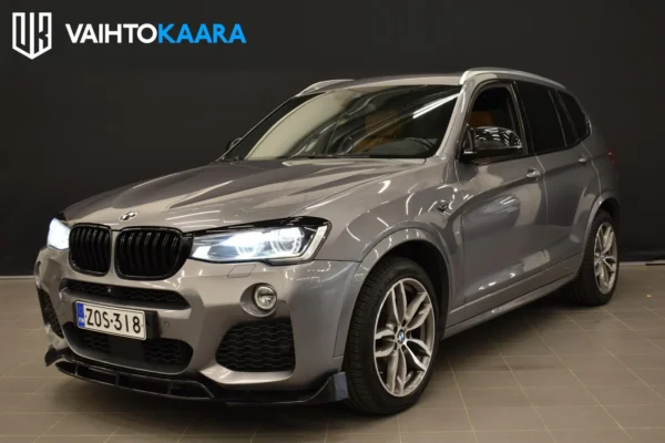 BMW X3 F25 xDrive30d A Business M Sport. # HUD, ACC, Harman/Kardon, Panoraama katto, Keyless, Sähkömuistipenkit, 360 Kamera #