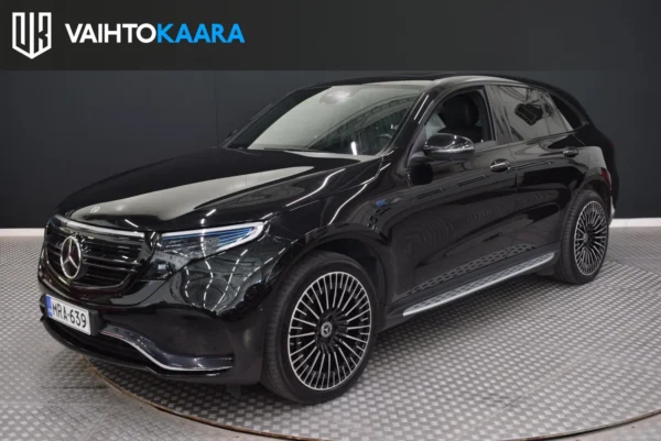 Mercedes-Benz EQC 400 4Matic Edition AMG Line # Adapt.vakkari Muistipenkit, Burmester, 360-kamera, Navi, Blis, HUD, Nahat, Akku 94,5% #