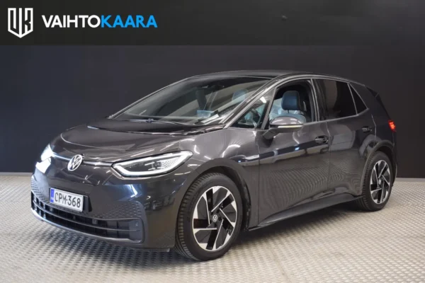 Volkswagen ID.3 Pro Performance Family 150 kW, 62kWh # Suomi-auto, Adapt.vakkari, Kamera, Matrix Ledit, Panoraama, Navi, 2 x renkaat #