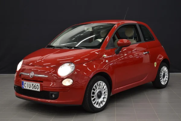 Fiat 500 Italia 1,2 8v 69 hv Bensiini # 2x renkaat & vanteet, Ilmastointi, Lohkoläm. + sisp., Radio, Pirteä väri! #