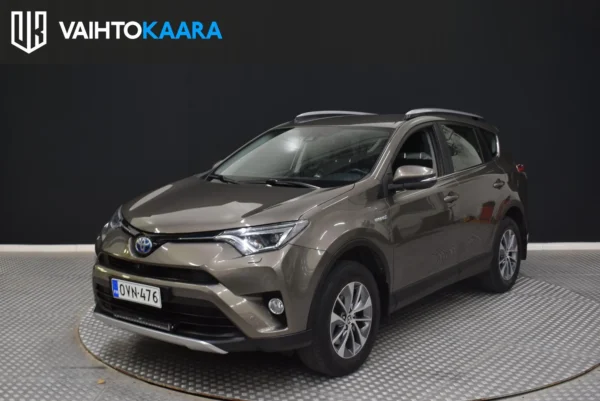 Toyota RAV4 2,5 Hybrid FWD Active Autom # 360-astetta kamerat, Adapt. vakionopeuden säädin, Vetokoukku, Navi ja sähkötakaluukku #